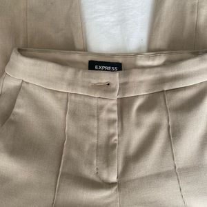 Express High Rise Ankle Straight Pants